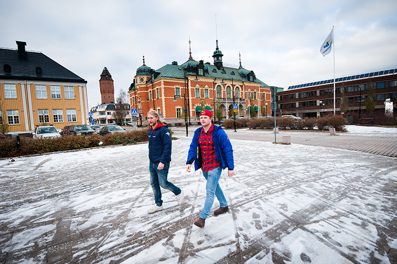 Martin Hellgren (till vänster) och Oskar Nilsson (till höger).