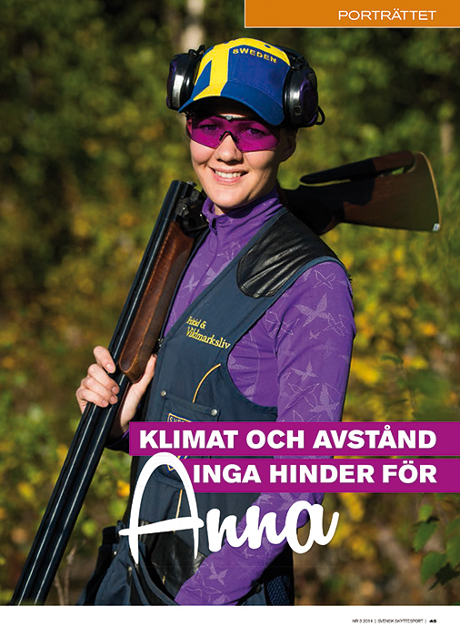 Anna Persson, trapskytt