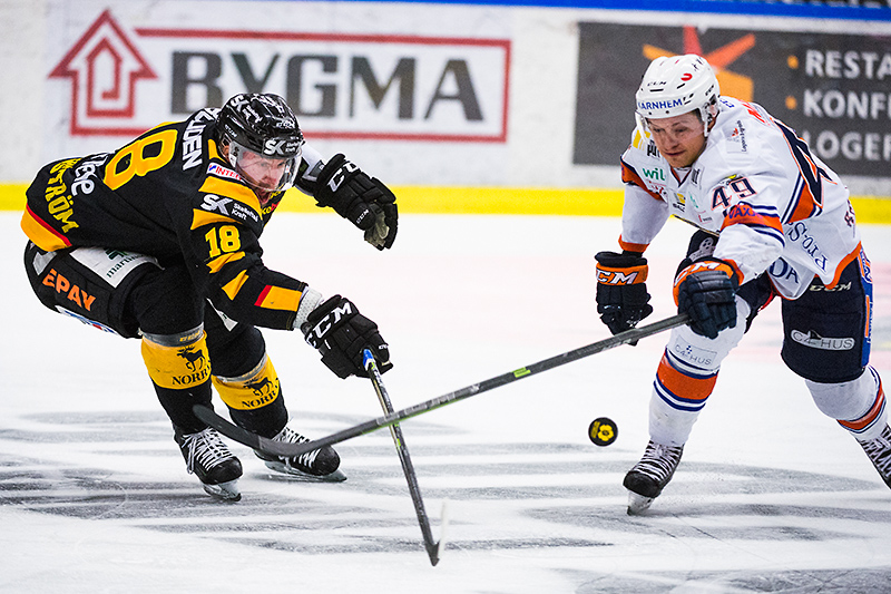 Pontus Petterström, Rhett Rakhshani. Skellefteå AIK - Växjö Lakers, final 5