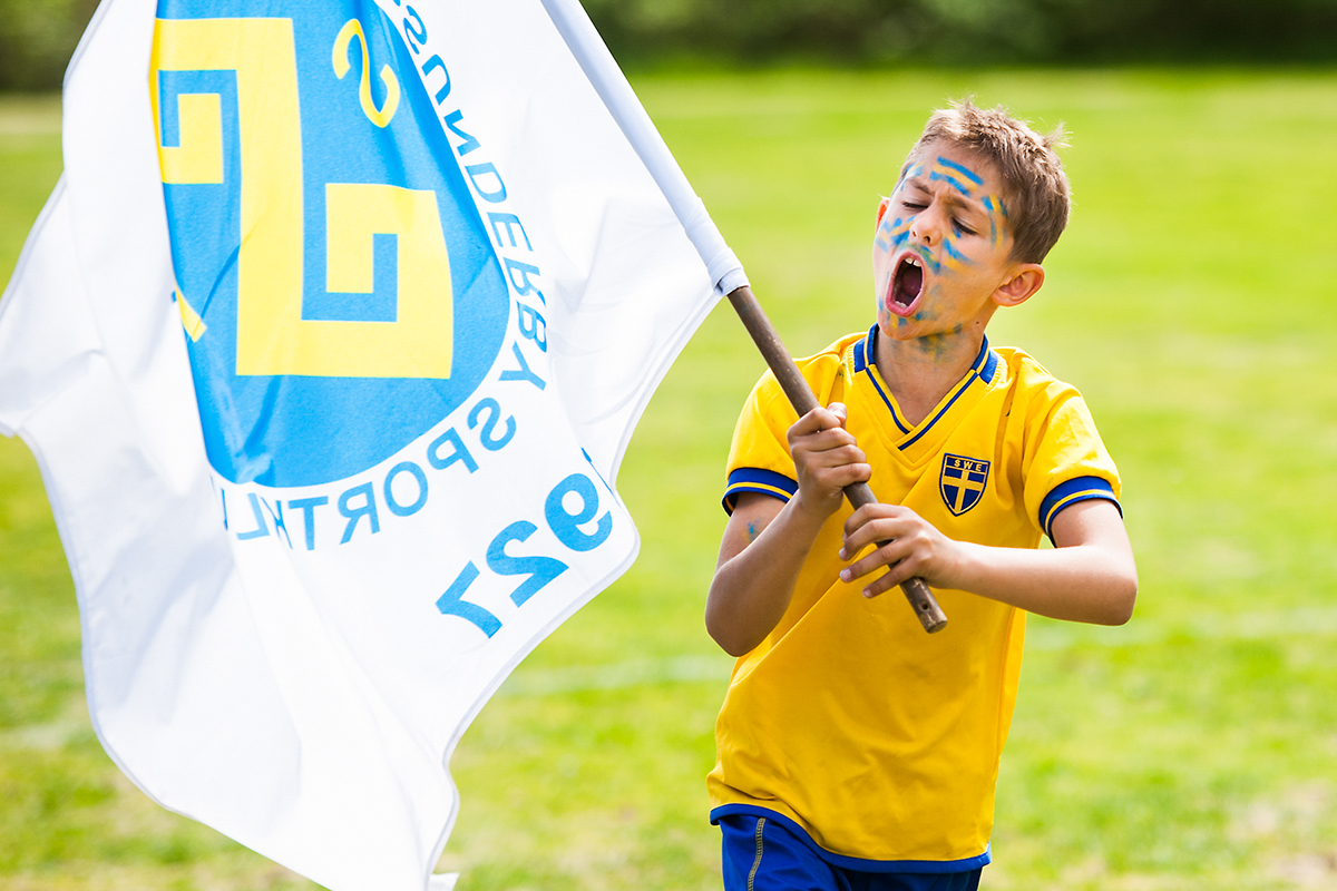 Fotbollsskola i Luleå. För NSD.