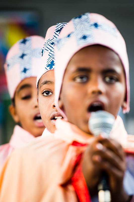 Eritreansk gudstjänst, för Kyrknyckeln.